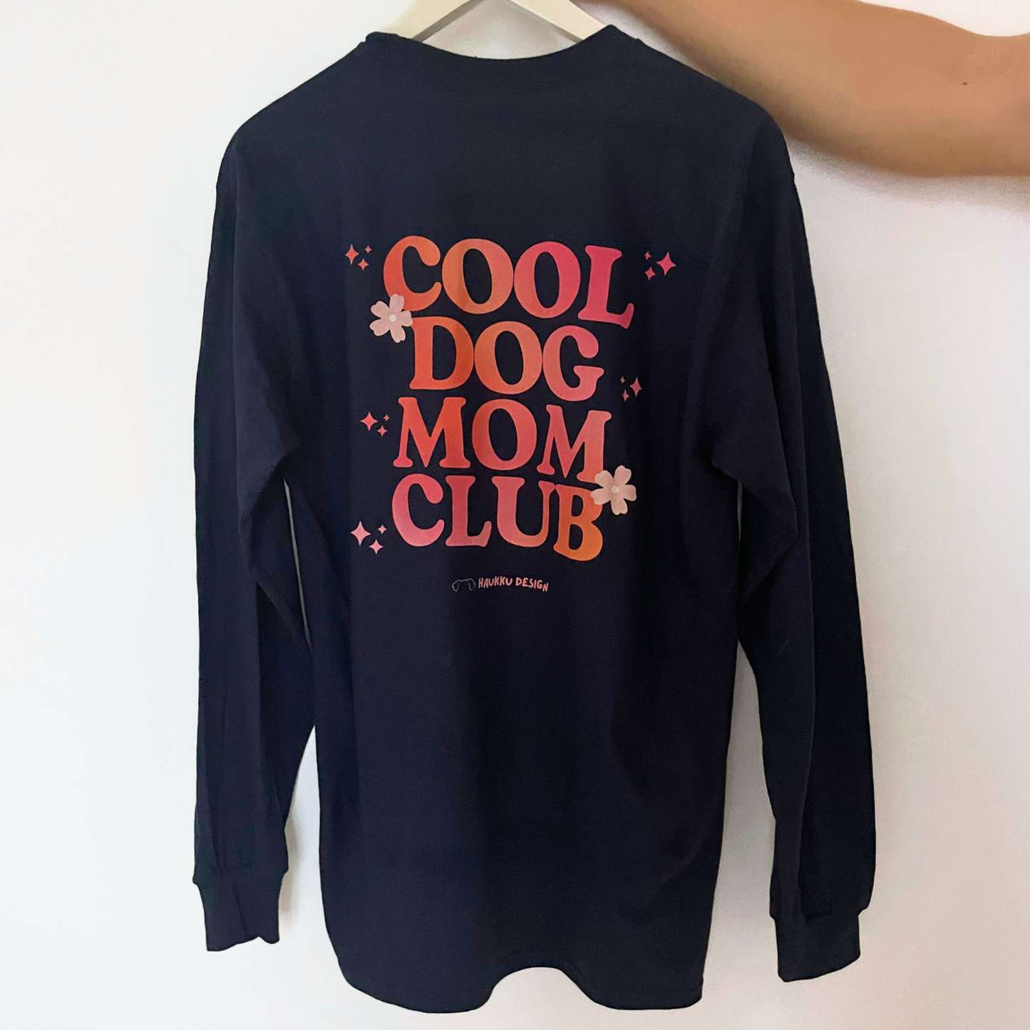 Cool Dog Mom Club - pitkähihainen paita