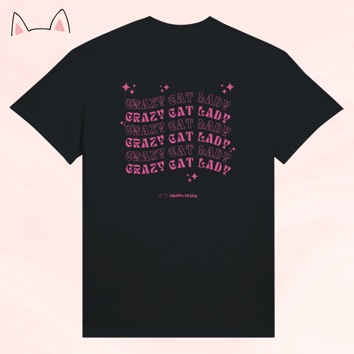 Crazy Cat Lady - t-paita