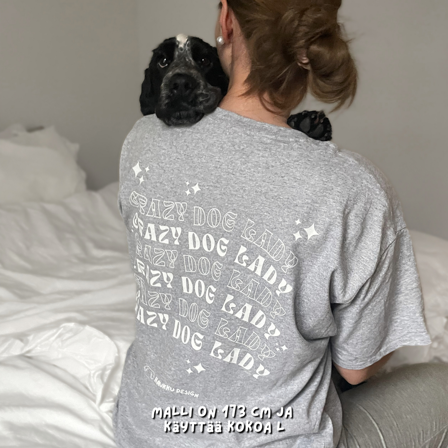Crazy Dog Lady - t-paita