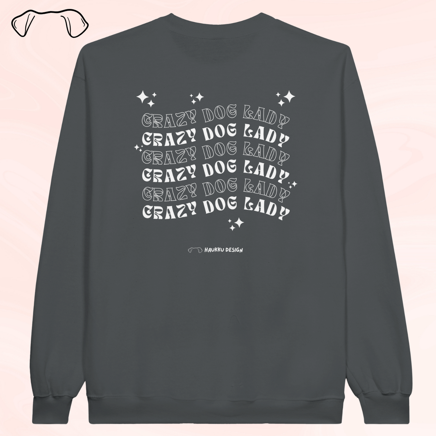 Crazy Dog Lady - collegepaita