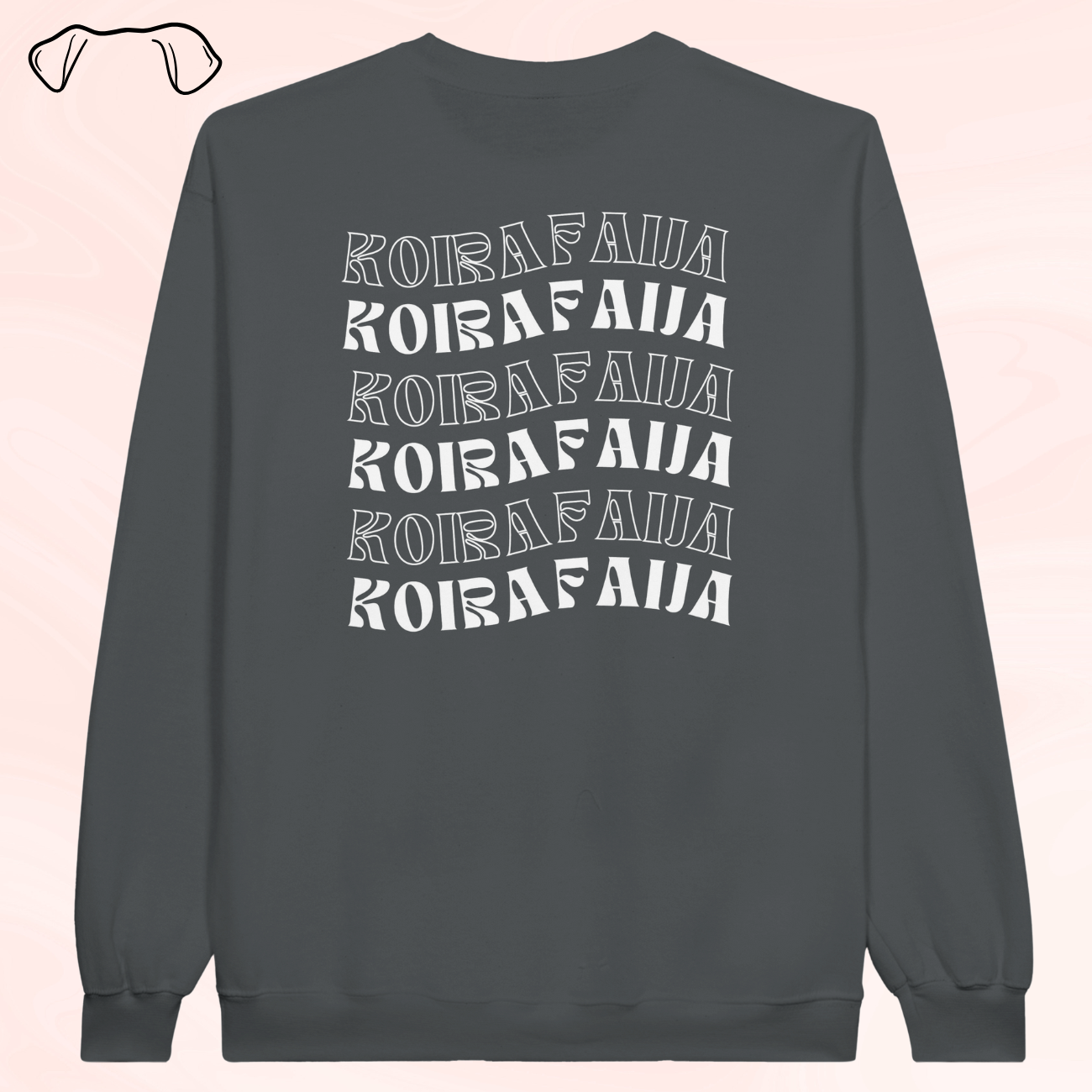 Koirafaija - collegepaita