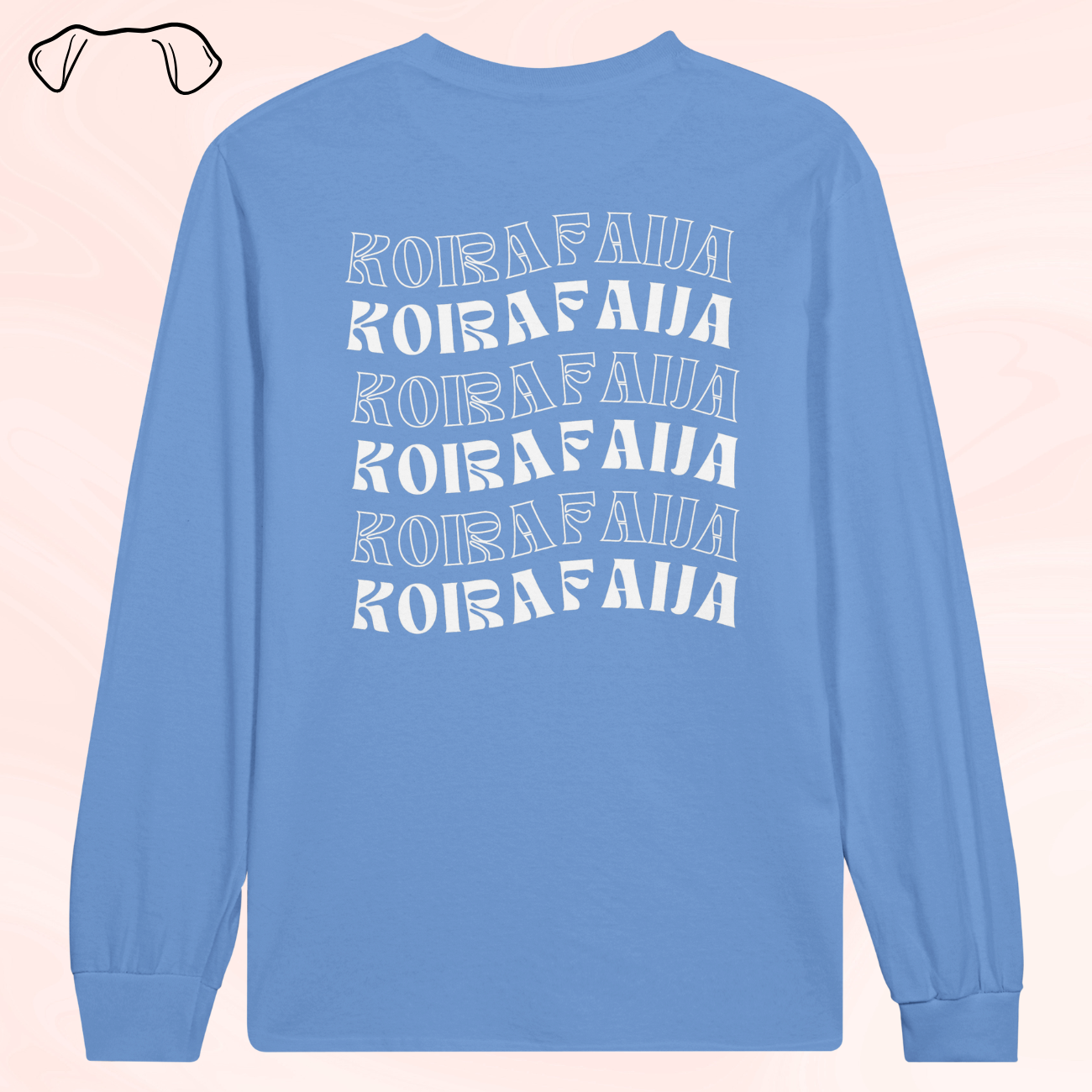 Koirafaija - pitkähihainen paita