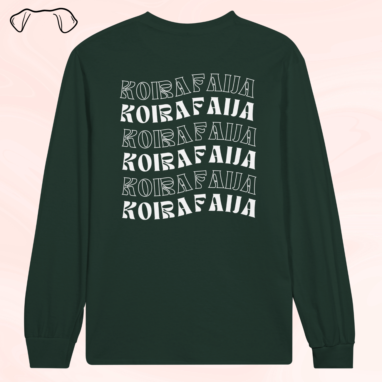 Koirafaija - pitkähihainen paita