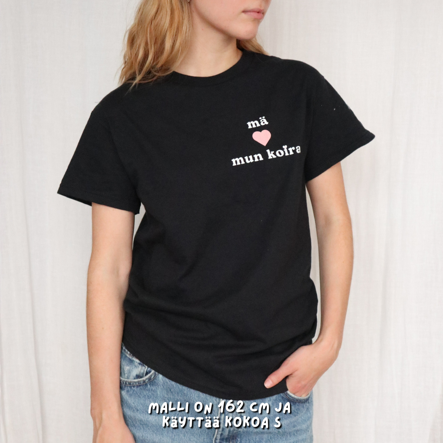 Mä <3 mun koira - t-paita