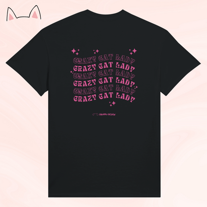 Crazy Cat Lady - t-paita