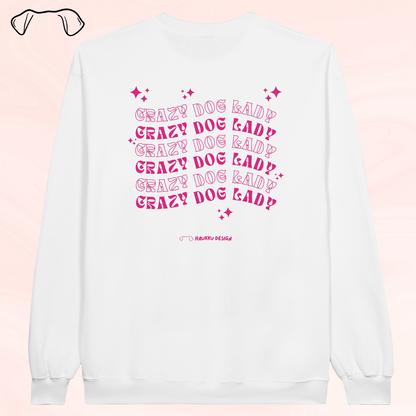 Crazy Dog Lady - collegepaita
