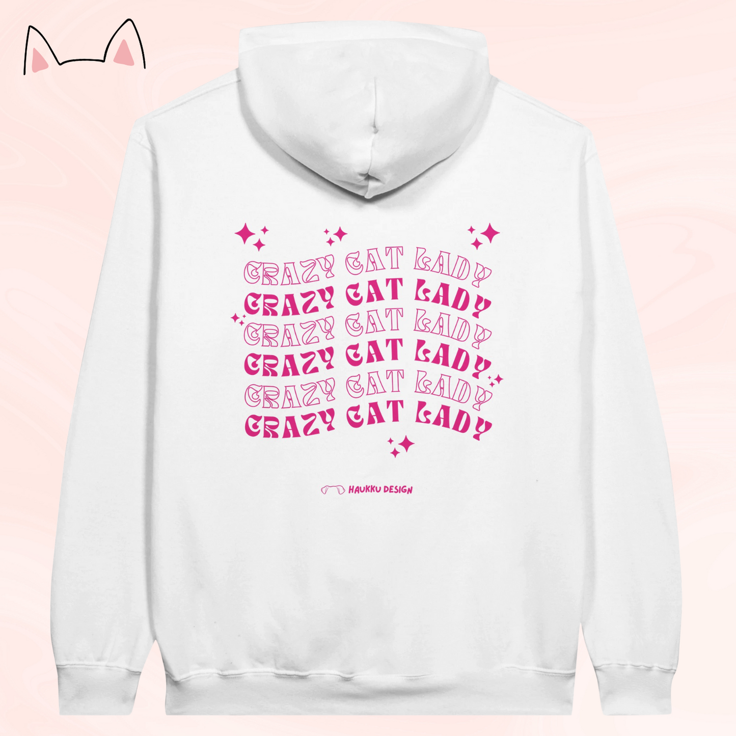 Crazy Cat Lady - hoodie, multiple colors