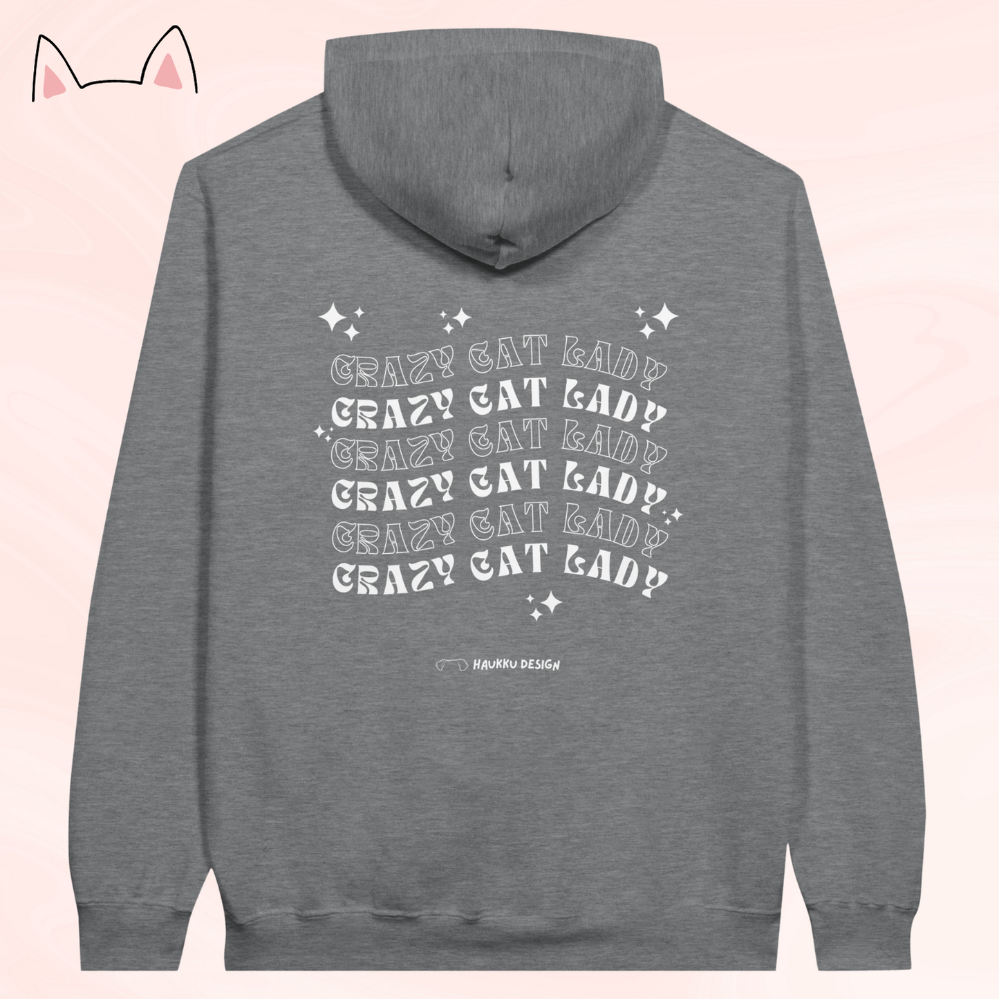Crazy Cat Lady - hoodie, multiple colors