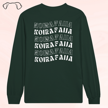 Koirafaija - pitkähihainen paita